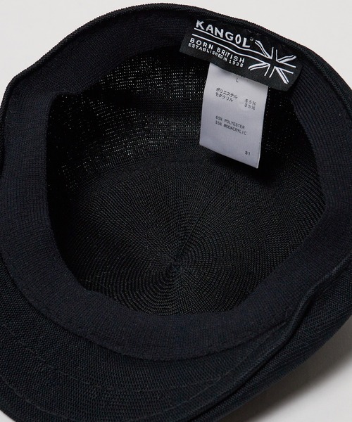 KANGOL（カンゴール）の「KANGOL/カンゴール SEAMLESS TROPIC ハンチングキャップ（ハンチング/ベレー帽・メンズ・ホワイト/ベージュ/ネイビー/バーガンディー/ブラック/エメラルドブルー・M/XL/L）」の12枚目の写真