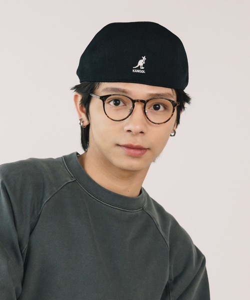 KANGOL（カンゴール）の「KANGOL/カンゴール SEAMLESS TROPIC ハンチングキャップ（ハンチング/ベレー帽・メンズ・ホワイト/ベージュ/ネイビー/バーガンディー/ブラック/エメラルドブルー・M/XL/L）」の19枚目の写真