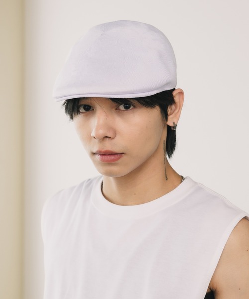 KANGOL（カンゴール）の「KANGOL/カンゴール SEAMLESS TROPIC ハンチングキャップ（ハンチング/ベレー帽・メンズ・ホワイト/ベージュ/ネイビー/バーガンディー/ブラック/エメラルドブルー・M/XL/L）」の15枚目の写真