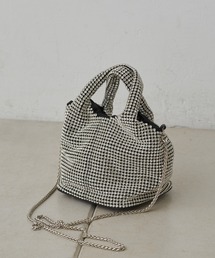 LOUNGEDRESS | 【Cristin/クリスティン】 ラインストーンBAG(トートバッグ)