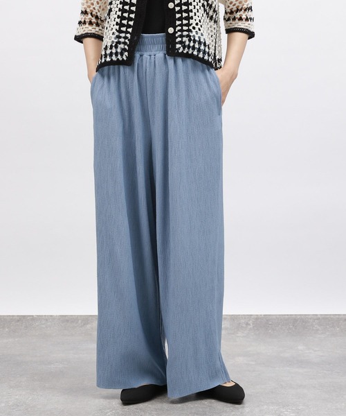 LAKOLE(ラコレ)の「カット楊柳アソートパンツ / 122484(その他パンツ・レディース・グレー/ベージュ/ブラック/ブルー/アイボリー・SMALL/MEDIUM/LARGE)」の1枚目の写真