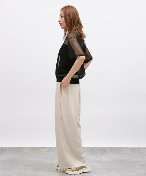 LAKOLE(ラコレ)の「カット楊柳アソートパンツ / 122484(その他パンツ・レディース・グレー/ベージュ/ブラック/ブルー/アイボリー・SMALL/MEDIUM/LARGE)」の13枚目の写真