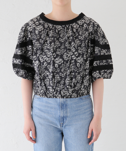 merlette（マーレット）の「【MERLETTE/マーレット】MAGERE PRIN 3910700023（シャツ/ブラウス・レディース・ブラック・SMALL/X-SMALL）」の2枚目の写真