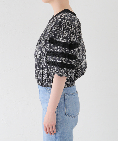 merlette（マーレット）の「【MERLETTE/マーレット】MAGERE PRIN 3910700023（シャツ/ブラウス・レディース・ブラック・SMALL/X-SMALL）」の5枚目の写真