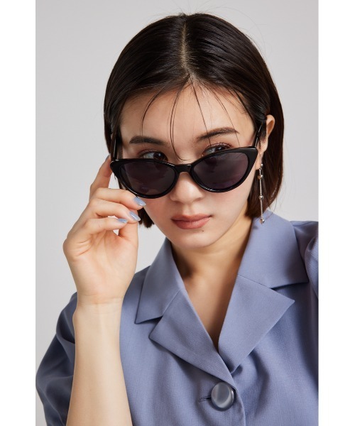 rienda（リエンダ）の「フォックスデザインアイウェア（サングラス・レディース・ブラック・FREE）」の9枚目の写真