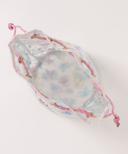 fafa(フェフェ)の「RILEY LILY | PVCアメニティポーチ(ポーチ・キッズ・ミント/マルチ・FREE)」の5枚目の写真