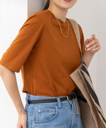 NOLLEY’S | 接触冷感 70/2コンパクトクール肩パットTシャツ(Tシャツ/カットソー)
