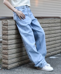 NEO BLUE（ネオブルー）の「【NEO BLUE】【MADE IN USA】BAGGY DENIM PANTS バギー デニム パンツ（デニムパンツ）」