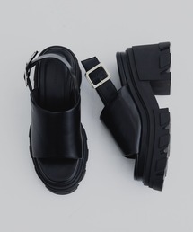 STUDIOUS（ステュディオス）の「【STUDIOUS/ステュディオス】トラックソールサンダル/厚底サンダル/脚長/スタイルUP（サンダル）」