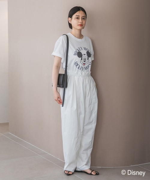 GOOD ROCK SPEED（グッドロックスピード）の「【別注】GOOD ROCK SPEED_MICKEY MOUSE プリントTEE（Tシャツ/カットソー・レディース・チャコールグレー/オフホワイト・FREE）」の17枚目の写真