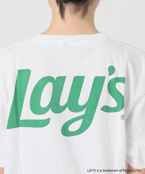 GOOD ROCK SPEED（グッドロックスピード）の「【GOOD ROCK SPEED / グッドロックスピード】Lays T-sh(GREEN)（Tシャツ/カットソー・レディース・ホワイト・FREE）」の9枚目の写真