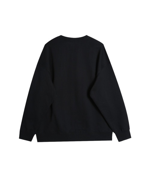 U:UME(ユーム)の「Motif U: Sweater BK(スウェット・メンズ・ブラック・LARGE/X-LARGE/MEDIUM)」の2枚目の写真
