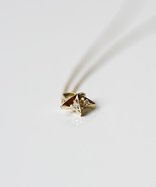 sowi（ソーイ）の「K10 Meteor shower Star ネックレス（ネックレス 