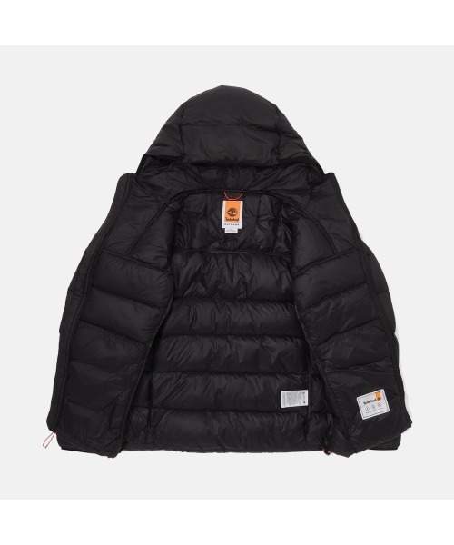 ティンバーランド Timberland 黒 ダウンジャケット Timberland ダウンジャケット アウター 短丈 黒 ティンバーランド