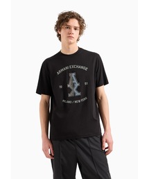 ARMANI EXCHANGE | 【A|X アルマーニ エクスチェンジ】＜オンライン限定＞AXロゴ 半袖クルーネックTシャツ/REGULAR+(Tシャツ/カットソー)