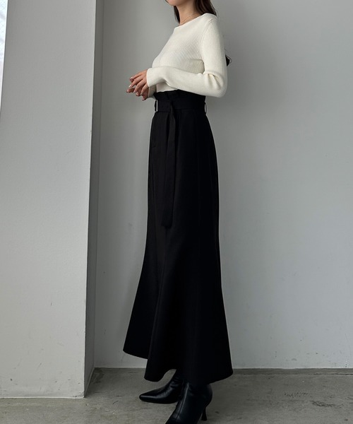 Louere（ルエレ）の「ハイウエストベルトマーメイドスカート（スカート