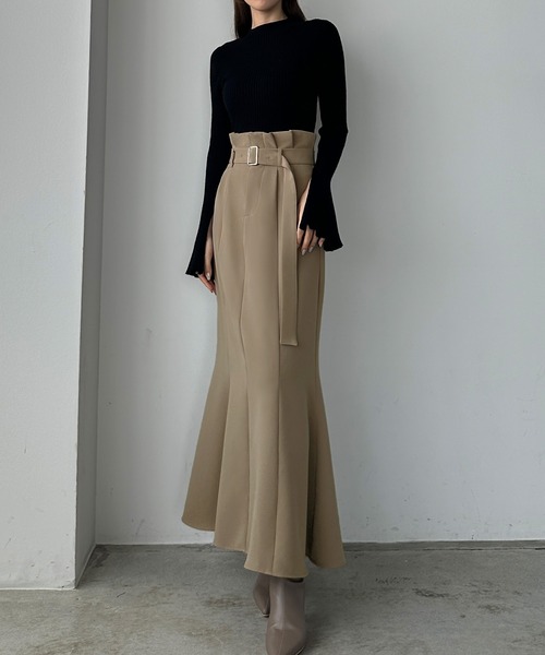 Louere（ルエレ）の「ハイウエストベルトマーメイドスカート（スカート