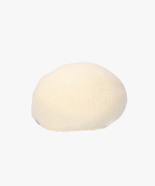 OVERRIDE（オーバーライド）の「OVERRIDE  WOOL KNIT HUNTING / オーバーライド（ハンチング/ベレー帽・メンズ・ブルー/ブラック/ホワイト/イエロー・60cm/62cm/58cm）」の6枚目の写真