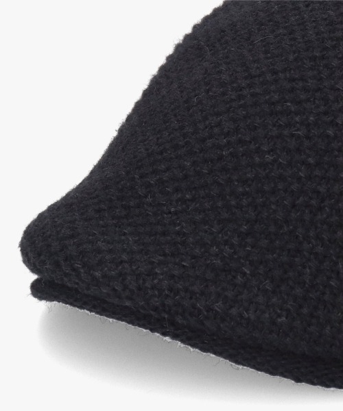 OVERRIDE（オーバーライド）の「OVERRIDE  WOOL KNIT HUNTING / オーバーライド（ハンチング/ベレー帽・メンズ・ブルー/ブラック/ホワイト/イエロー・60cm/62cm/58cm）」の16枚目の写真