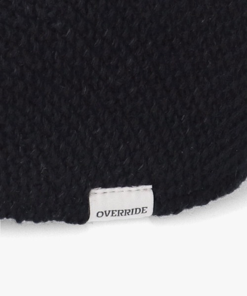 OVERRIDE（オーバーライド）の「OVERRIDE  WOOL KNIT HUNTING / オーバーライド（ハンチング/ベレー帽・メンズ・ブルー/ブラック/ホワイト/イエロー・60cm/62cm/58cm）」の17枚目の写真