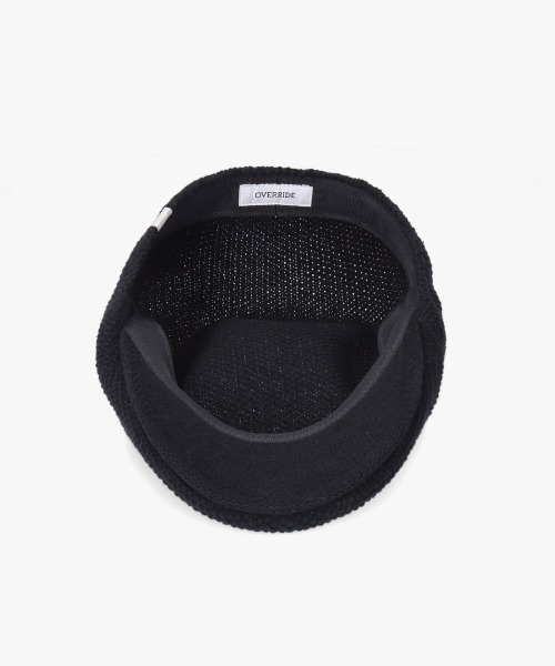OVERRIDE（オーバーライド）の「OVERRIDE  WOOL KNIT HUNTING / オーバーライド（ハンチング/ベレー帽・メンズ・ブルー/ブラック/ホワイト/イエロー・60cm/62cm/58cm）」の18枚目の写真