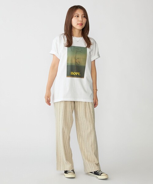 【美品】franche lippee 4点セットセット Tシャツ セール】BENCH MARKING SHIRT: フラワー フォト プリント T