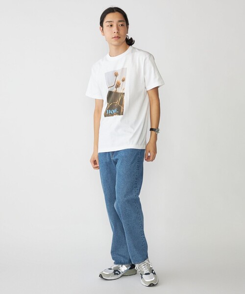 SHIPS(シップス)の「BENCH MARKING SHIRT: フラワー フォト プリント Tシャツ(Tシャツ/カットソー・メンズ・ライトブルー/ライトグリーン/ピンク/イエロー・SMALL/MEDIUM/LARGE/X-LARGE)」の8枚目の写真