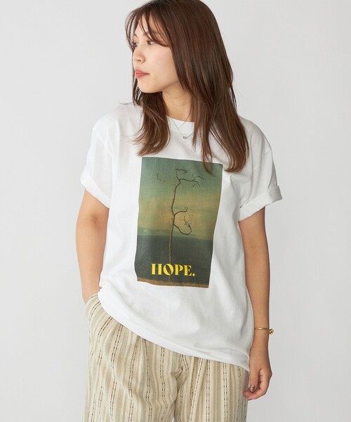SHIPS(シップス)の「BENCH MARKING SHIRT: フラワー フォト プリント Tシャツ(Tシャツ/カットソー・メンズ・ライトブルー/ライトグリーン/ピンク/イエロー・SMALL/MEDIUM/LARGE/X-LARGE)」の20枚目の写真