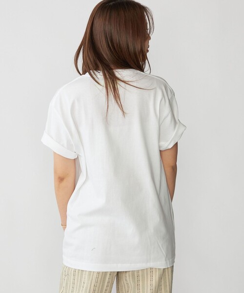SHIPS(シップス)の「BENCH MARKING SHIRT: フラワー フォト プリント Tシャツ(Tシャツ/カットソー・メンズ・ライトブルー/ライトグリーン/ピンク/イエロー・SMALL/MEDIUM/LARGE/X-LARGE)」の22枚目の写真