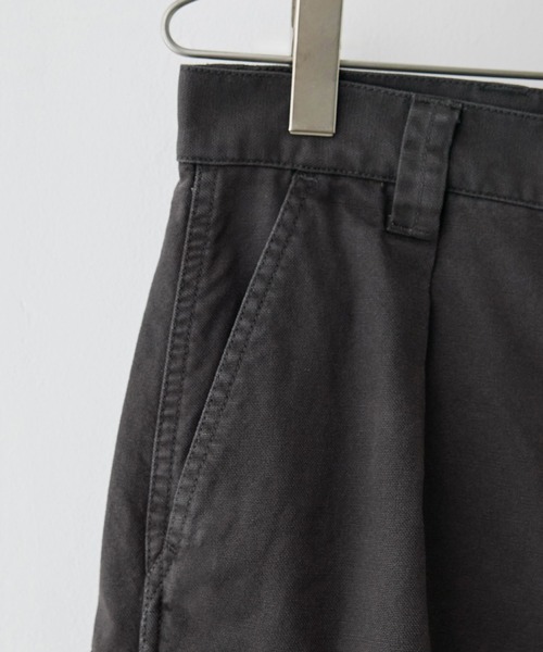 WYM LIDNM（ウィム バイ リドム）の「VINTAGE FADED DUCK CURVED CARGO（カーゴパンツ・メンズ・ブラック/アッシュブラウン/チャコール・S/M/L）」の22枚目の写真