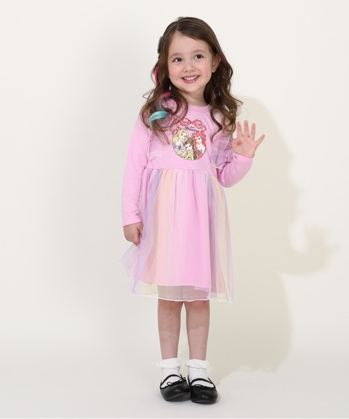 Disney(ディズニー)の「ディズニー プリンセス/ドッキングワンピース 9690K(ワンピース・キッズ・チェリーピンク/その他10・100cm/110cm/120cm/130cm)」の18枚目の写真