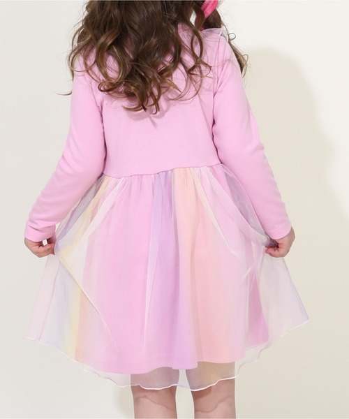 Disney(ディズニー)の「ディズニー プリンセス/ドッキングワンピース 9690K(ワンピース・キッズ・チェリーピンク/その他10・100cm/110cm/120cm/130cm)」の9枚目の写真