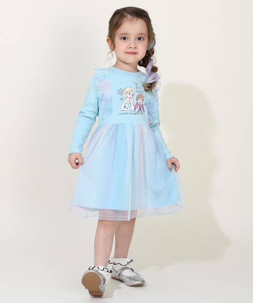 Disney(ディズニー)の「ディズニー プリンセス/ドッキングワンピース 9690K(ワンピース・キッズ・チェリーピンク/その他10・100cm/110cm/120cm/130cm)」の3枚目の写真