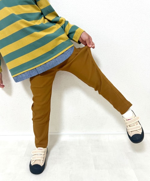SKAPE(エスケープ)の「ノビノビパンツ(その他パンツ・キッズ・ブラック/イエロー/ベージュ/グリーン・120cm/130cm/80cm/90cm/100cm/110cm)」の4枚目の写真