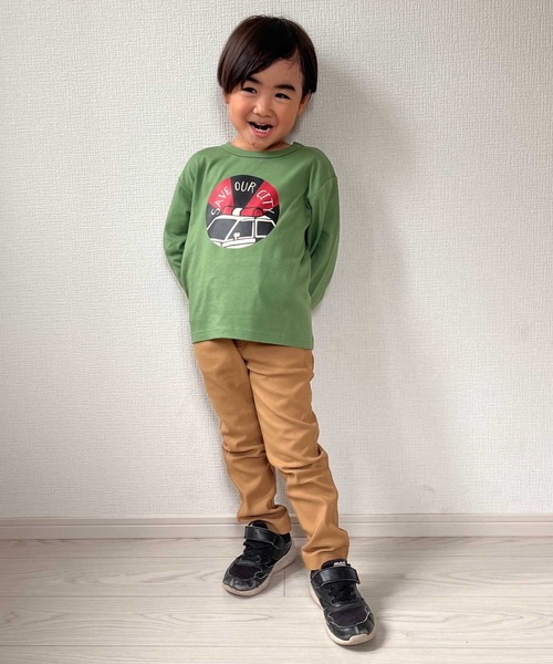 SKAPE(エスケープ)の「ノビノビパンツ(その他パンツ・キッズ・ブラック/イエロー/ベージュ/グリーン・120cm/130cm/80cm/90cm/100cm/110cm)」の12枚目の写真