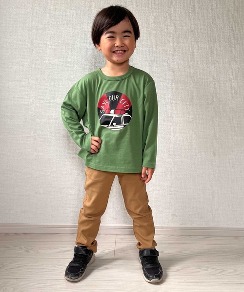 SKAPE(エスケープ)の「ノビノビパンツ(その他パンツ・キッズ・ブラック/イエロー/ベージュ/グリーン・120cm/130cm/80cm/90cm/100cm/110cm)」の13枚目の写真