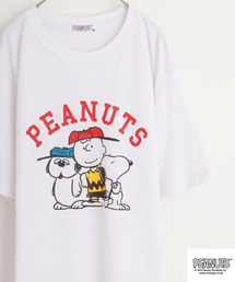 PEANUTS カノコ 半袖Tシャツ