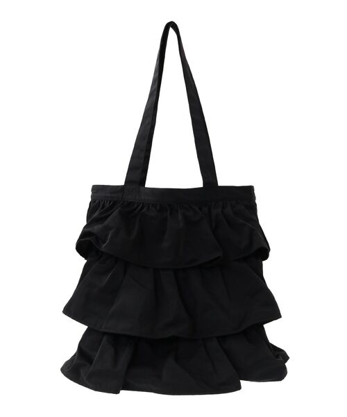 AMERICAN HOLIC(アメリカンホリック)の「ティアードフリルBAG(トートバッグ・レディース・ブラック・FREE)」の20枚目の写真
