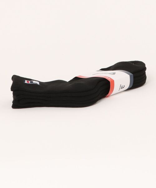 FILA（フィラ）の「FILA フィラ ワンポイント ロゴ 足底パイル 抗菌防臭 ショートソックス 靴下 3足セット 25cm 26cm 27cm（ソックス/靴下・メンズ・ブラック/その他1/その他2・25-27CM）」の18枚目の写真