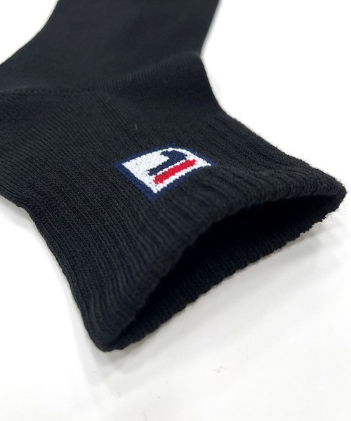 FILA（フィラ）の「FILA フィラ ワンポイント ロゴ 足底パイル 抗菌防臭 ショートソックス 靴下 3足セット 25cm 26cm 27cm（ソックス/靴下・メンズ・ブラック/その他1/その他2・25-27CM）」の4枚目の写真