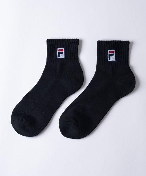 FILA（フィラ）の「FILA フィラ ワンポイント ロゴ 足底パイル 抗菌防臭 ショートソックス 靴下 3足セット 25cm 26cm 27cm（ソックス/靴下・メンズ・ブラック/その他1/その他2・25-27CM）」の13枚目の写真