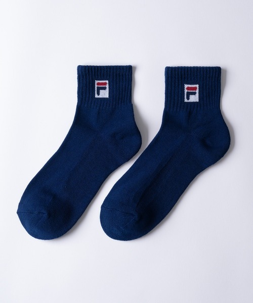 FILA（フィラ）の「FILA フィラ ワンポイント ロゴ 足底パイル 抗菌防臭 ショートソックス 靴下 3足セット 25cm 26cm 27cm（ソックス/靴下・メンズ・ブラック/その他1/その他2・25-27CM）」の16枚目の写真