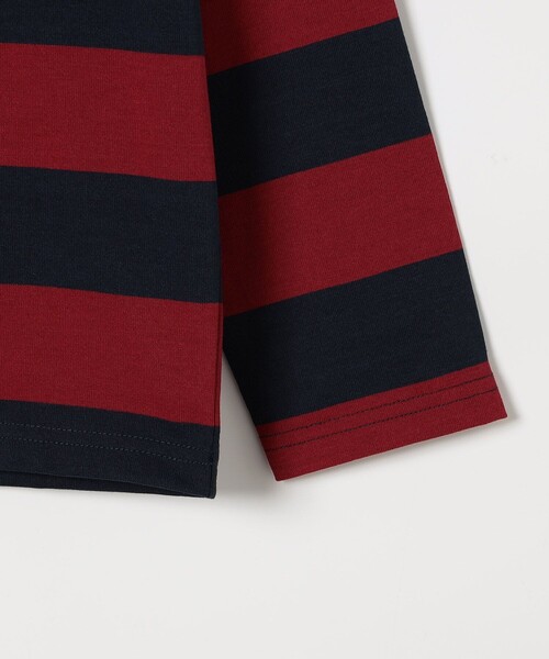 FREAK'S STORE（フリークスストア）の「限定展開 THE NORTH FACE/ザ・ノース・フェイス キッズ ロングスリーブフィールドボーダーティー / KIDS L/S F-BORDER TEE / NTJ32320（Tシャツ/カットソー・キッズ・ブルー/ワインレッド/パープル・120/130/150/140）」の6枚目の写真