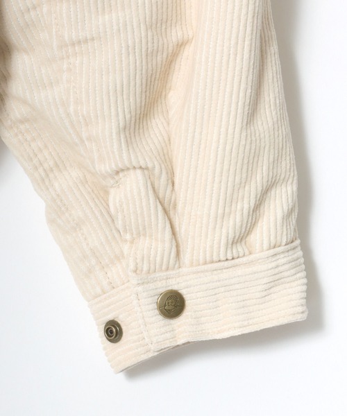 BEN DAVIS（ベンデイビス）の「BEN DAVIS/ベンデイビス REMOVAL BOA COLLAR CORD JACKET/オーバーサイズ コーデュロイ 襟ボア ワッペン刺繍 ワークジャケット/ブルゾン/レディース メンズ（ブルゾン・メンズ・ブラウン/ネイビー/ブラック/オフホワイト・M/L/XL）」の17枚目の写真