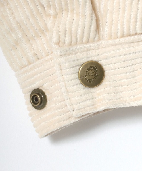 BEN DAVIS（ベンデイビス）の「BEN DAVIS/ベンデイビス REMOVAL BOA COLLAR CORD JACKET/オーバーサイズ コーデュロイ 襟ボア ワッペン刺繍 ワークジャケット/ブルゾン/レディース メンズ（ブルゾン・メンズ・ブラウン/ネイビー/ブラック/オフホワイト・M/L/XL）」の19枚目の写真