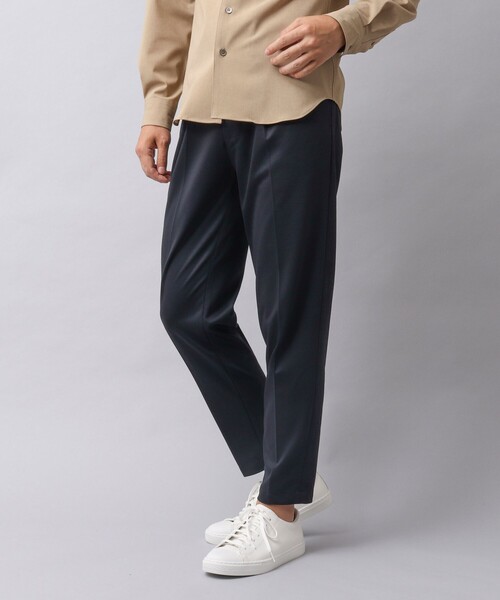 NOLLEY’S（ノーリーズ）の「【ACTIVE SECT】《限定展開 / イージーケア》モクロディ ハイストレッチ ワンタックイージーパンツ（その他パンツ・メンズ・グレー/ネイビー・M/S/L）」の12枚目の写真