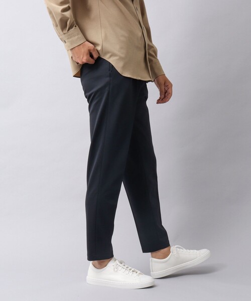 NOLLEY’S（ノーリーズ）の「【ACTIVE SECT】《限定展開 / イージーケア》モクロディ ハイストレッチ ワンタックイージーパンツ（その他パンツ・メンズ・グレー/ネイビー・M/S/L）」の16枚目の写真
