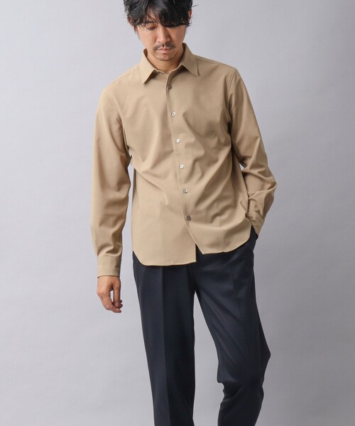 NOLLEY’S（ノーリーズ）の「【ACTIVE SECT】《限定展開 / イージーケア》モクロディ ハイストレッチ ワンタックイージーパンツ（その他パンツ・メンズ・グレー/ネイビー・M/S/L）」の8枚目の写真