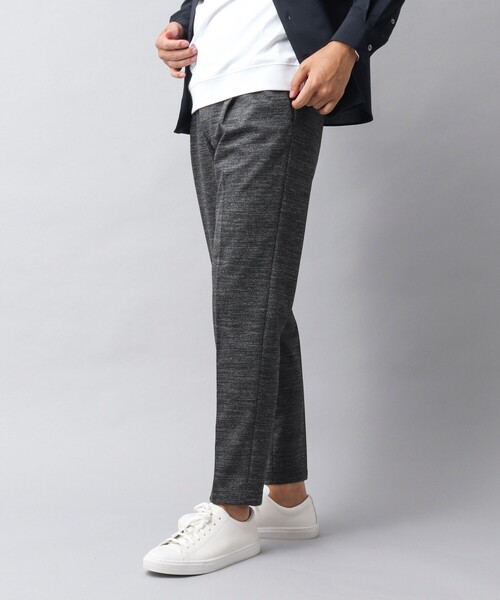 NOLLEY’S（ノーリーズ）の「【ACTIVE SECT】《限定展開 / イージーケア》モクロディ ハイストレッチ ワンタックイージーパンツ（その他パンツ・メンズ・グレー/ネイビー・M/S/L）」の21枚目の写真