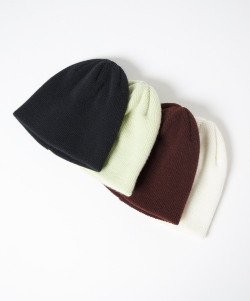 RACAL（ラカル）の「Merino Wool & Cashmere Blend Soft Knit Beanie / カシミヤウール混ソフトニットビーニー（ニットキャップ/ビーニー・レディース・ブラック/ブラウン/ライム/アイボリー・FREE）」の8枚目の写真